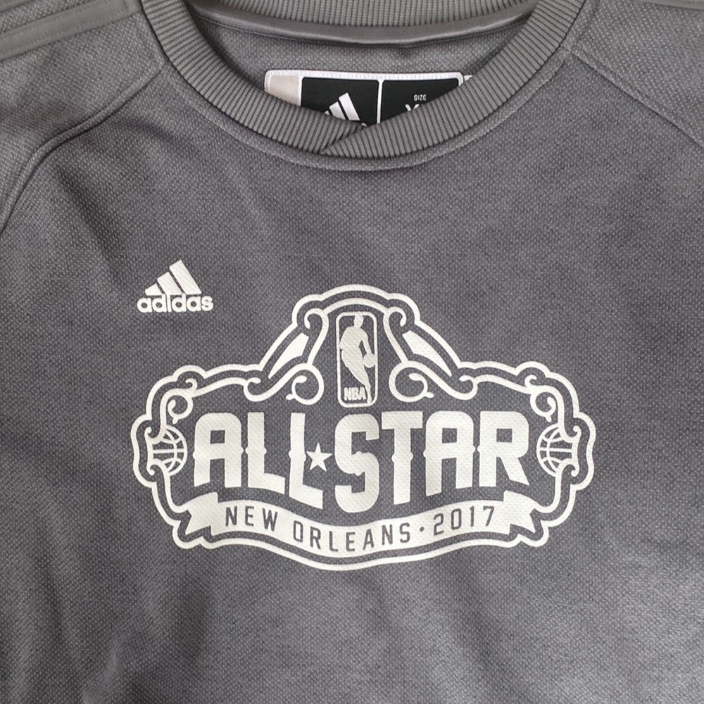 Adidas All-Stars Gray Mens Jersey - Picture 3 of 8